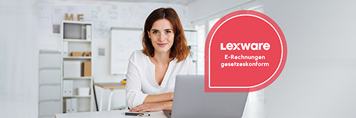 Frau am Laptop
