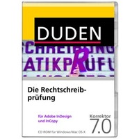 DUDEN Die Rechtschreibpr&uuml;fung Adobe Indesign InCopy CS Suite