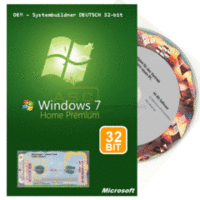 Windows 7 Home Premium 32bit DE