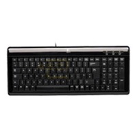 Ultra-Flat Keyboard * USB + PS/2