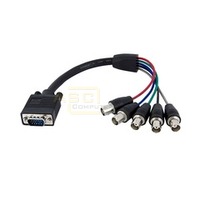 SVGA Anschlußkabel 15polig Stecker -> 5x BNC 5m