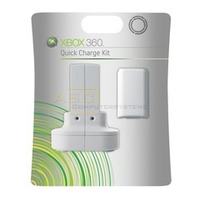 Xbox 360 Quick Charge Kit, white