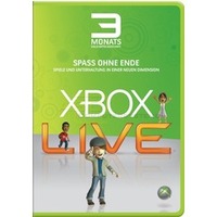 Xbox 360 Live Gold 3 Monate (neu)