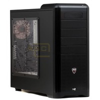 Bx-500 Evil Black Midi-Tower schwarz/orange ohne NT
