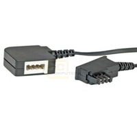 Telefonkabelverl&auml;ngerung F-kodiert 10.0m schwarz