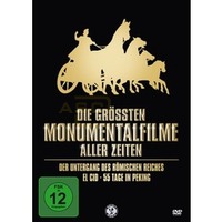 Die größten Monumentalfilme aller Zeiten (3 DVDs)