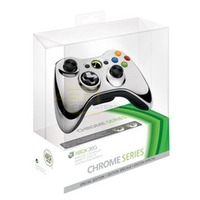 Xbox 360 Wireless Controler chrom silver