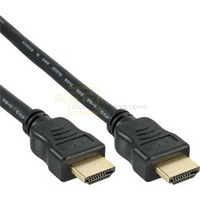 HDMI Kabel St. -> St. verg. Kontakte 1m High Speed schwarz