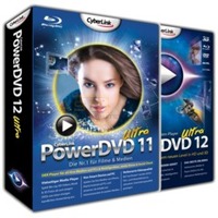 Bundle PowerDVD 11 Ultra 3D + Update PowerDVD 12 Ultra