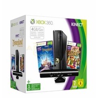 Xbox 360 4GB Kinect Bundle (Kinect Adventures + Disneyland)