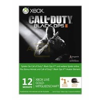 Xbox 360 Live 12-month Gold Card im Call of Duty Black Ops 2