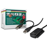 USB 2.0 zu IDE/SATA Adapter Kabel mit Netzteil
