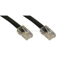 ISDN Anschlu&szlig;kabel RJ45-St. - RJ45-St. 10m schwarz