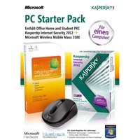 PC Starter Pack: MS Office H+S 2010 PKC + KIS 2012 + M3500