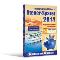 Steuer-Sparer 2014 - Steuererkl&auml;rung 2013 am PC