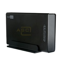 Festplattengehäuse 3.5 Zoll S-ATA/IDE Combo USB 2.0 schwarz