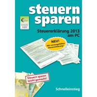 Steuern-Sparen 2014 - Steuererkl&auml;rung 2013 am PC