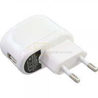 USB Ladegerät - Stromversorgung für mobile Geräte * weiß