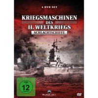 Kriegsmaschinen des 2. Weltkriegs - Schlachtschiffe (4 DVDs)