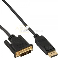 DisplayPort -> DVI Konverter Kabel 2m schwarz