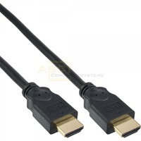 HDMI Kabel St. -> St. verg. Kontakte 2m High Speed schwarz