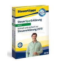 SteuerSparErklärung Lehrer 2016 (für Steuerjahr 2015)
