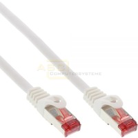 Patchkabel Cat.6 S/FTP (PiMf) 250MHz RJ45 10m wei&szlig;