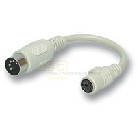 Tastatur Adapterkabel PS/2 Kupplung → DIN5 Stecker
