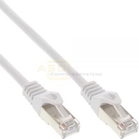 Patchkabel CAT5e SF/UTP RJ45 20m weiß