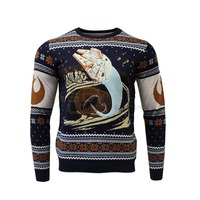Star Wars: Space Slug Escape Weihnachtspullover Gr&ouml;&szlig;e XXL