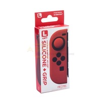 Switch Joy Con Silicone Skin + Grip - Links - Rot