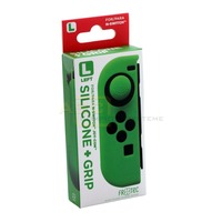 Switch Joy Con Silicone Skin + Grip - Links - Gr&uuml;n
