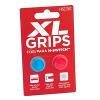 Switch Thumb Grips Pro XL - Neon Blau / Neon Rot