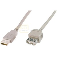 USB2.0 Verl&auml;ngerungskabel A-Stecker -> A-Buchse 3m
