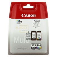 PG-545/CL-546 Tinte BK/C/M/Y Multipack
