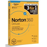 Norton 360 Deluxe 3f&uuml;r1