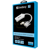 VGA+Audio to HDMI Converter