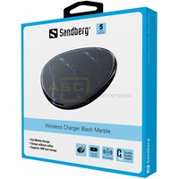 Wireless Charger Black Marble