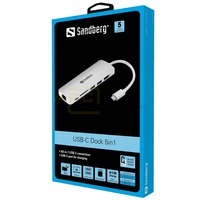 USB-C Dock HDMI+LAN+SD+USB100W