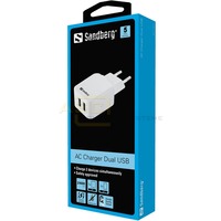 AC Charger Dual USB 2.4+1A EU