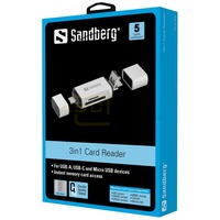Card Reader USB-C+USB+MicroUSB