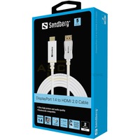 DisplayPort 1.4-HDMI 4K60Hz 2m