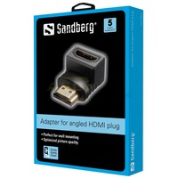 HDMI 2.0 angled adapter plug