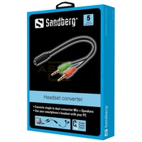 Headset converter(mobile) > PC