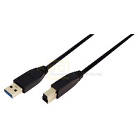 USB 3.0 Anschlusskabel A-Stecker -> B-Stecker 2m schwarz