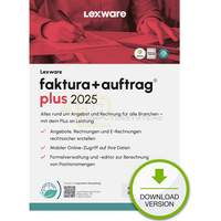 faktura+auftrag plus 2025