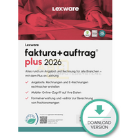faktura+auftrag plus 2026
