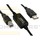 USB 2.0 Kabel A-St. -> B-St. 10m aktiv mit Signalverst&auml;rkung