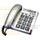 BIGTEL 48 silber * Analoges Telefon