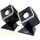 SP-D120 schwarz - Stereo Lautsprecher 2 Watt RMS